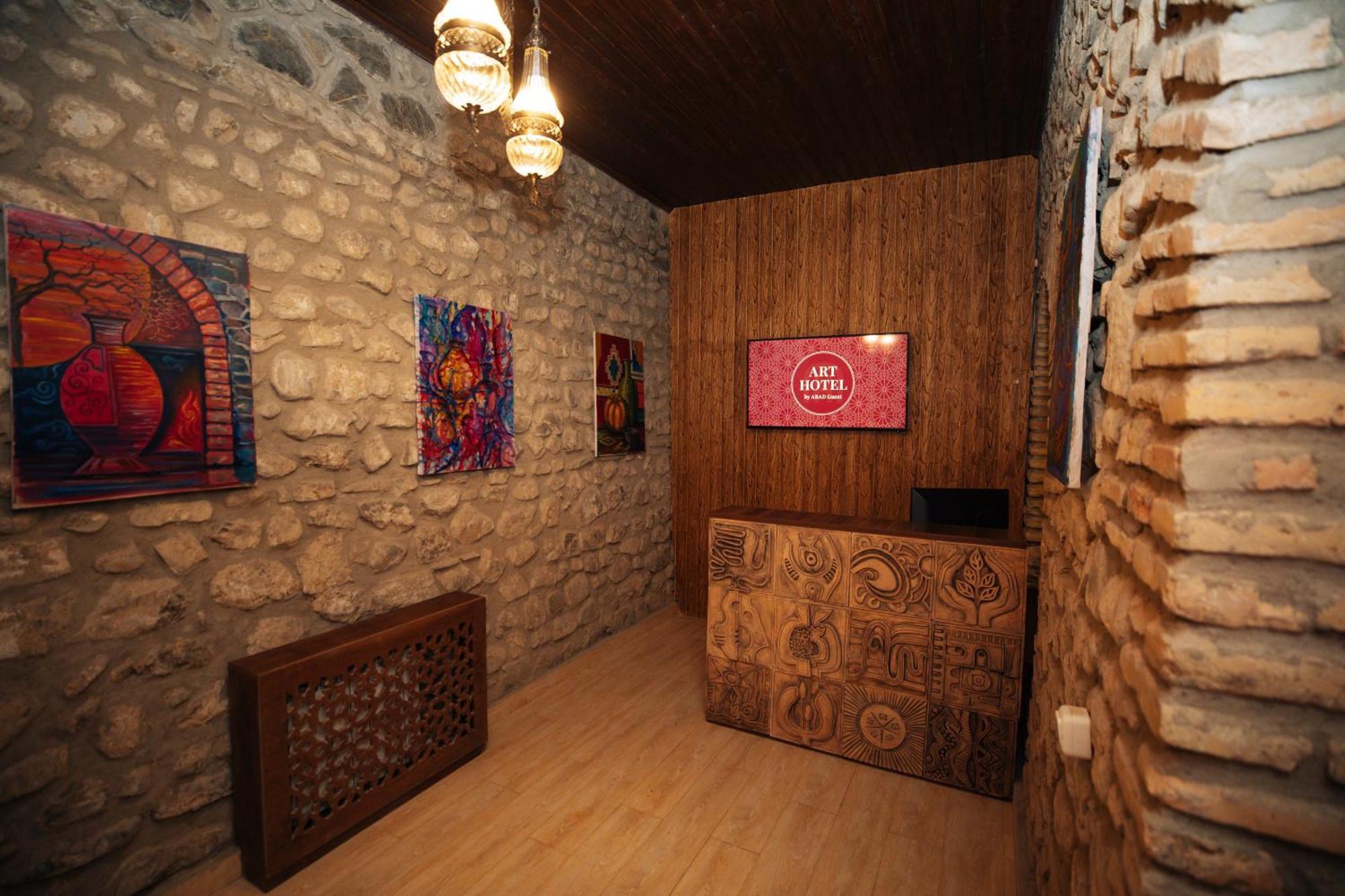 Art Hotel By Abad Guest Шекі Екстер'єр фото
